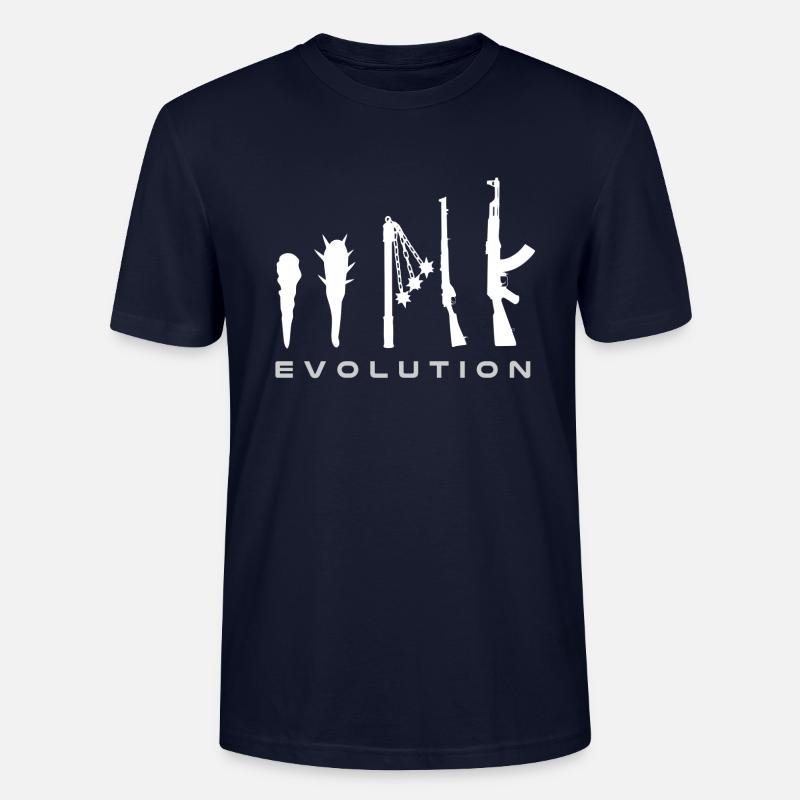 Waffen Evolution - Stanley/Stella Unisex Bio-T-Shirt CRAFTER - Navy