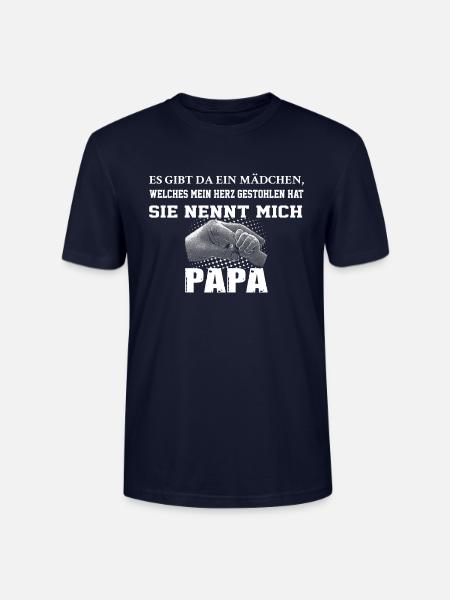 Papa Tochter - Stanley/Stella Unisex Bio-T-Shirt CRAFTER - Navy