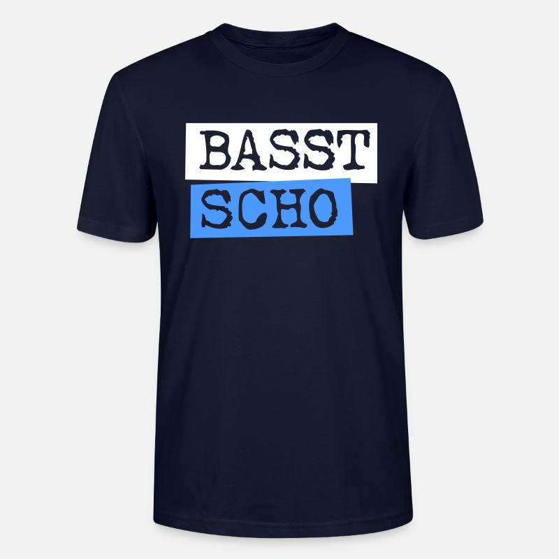 Basst Scho - Stanley/Stella Unisex Bio-T-Shirt CRAFTER - Navy