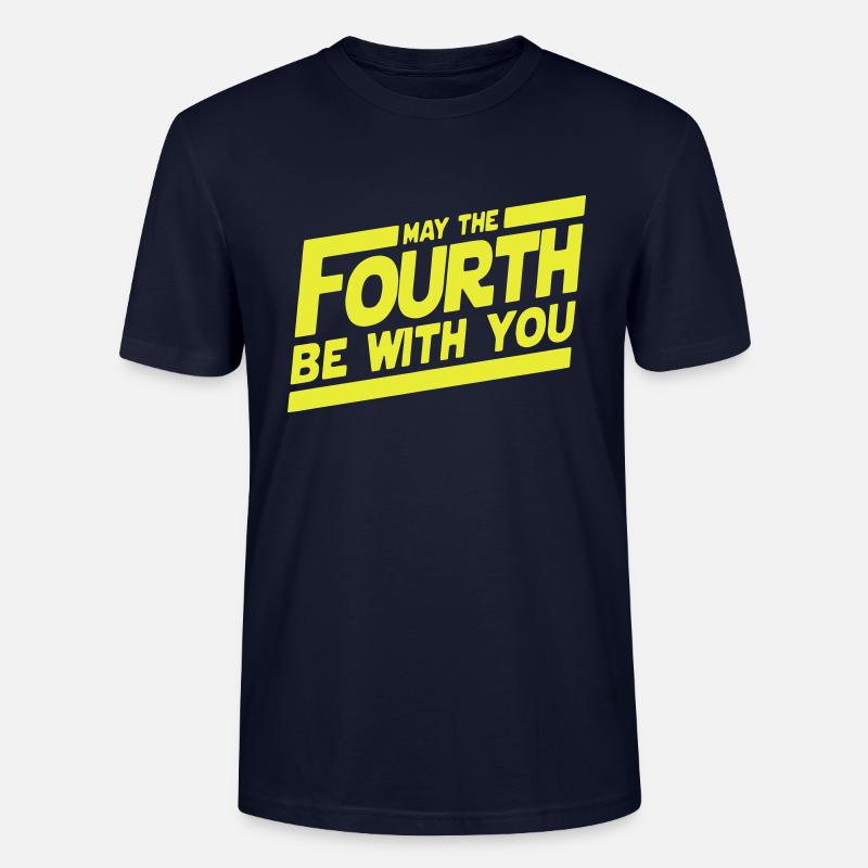 May The 4th Fourth - Stanley/Stella Unisex Bio-T-Shirt CRAFTER - Navy