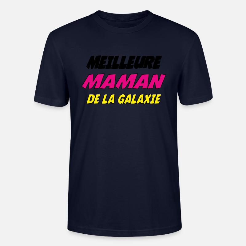 DIE BESTE MUTTER DER GALAXIE - Stanley/Stella Unisex Bio-T-Shirt CRAFTER - Navy