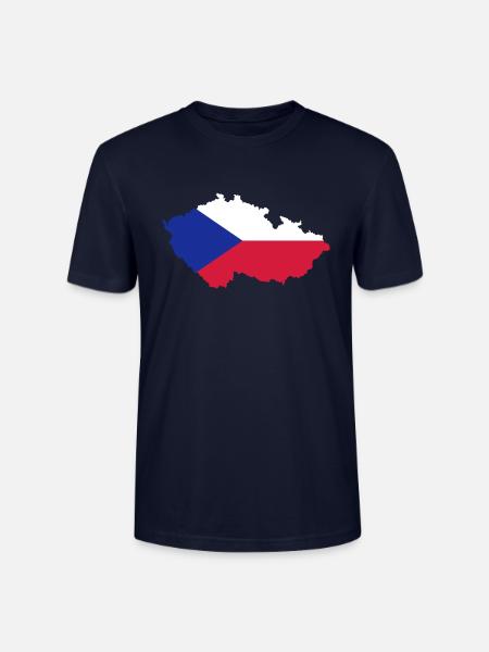 Tschechische Republik - Stanley/Stella Unisex Bio-T-Shirt CRAFTER - Navy