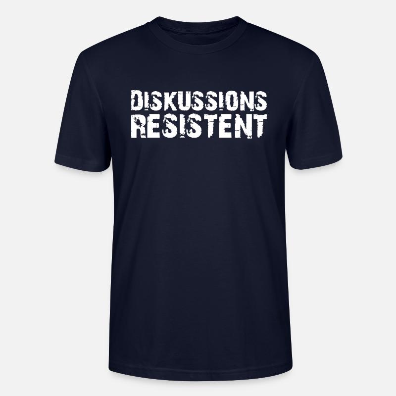 Diskussionsresistent - Stanley/Stella Unisex Bio-T-Shirt CRAFTER - Navy