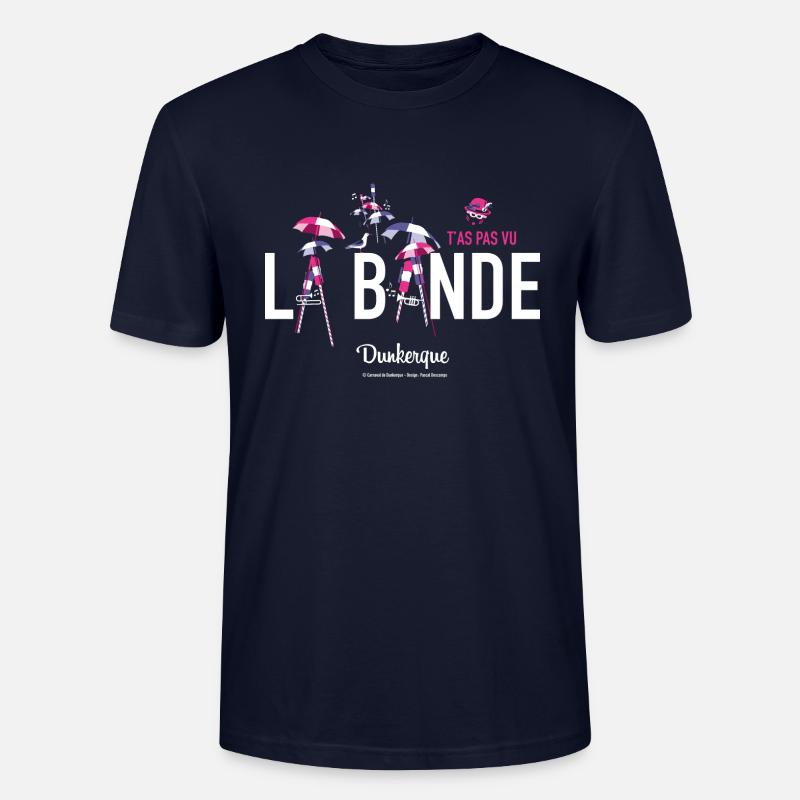 T'as pas vu la Bande ? - T-shirt bio CRAFTER Stanley Stella Unisexe - marine