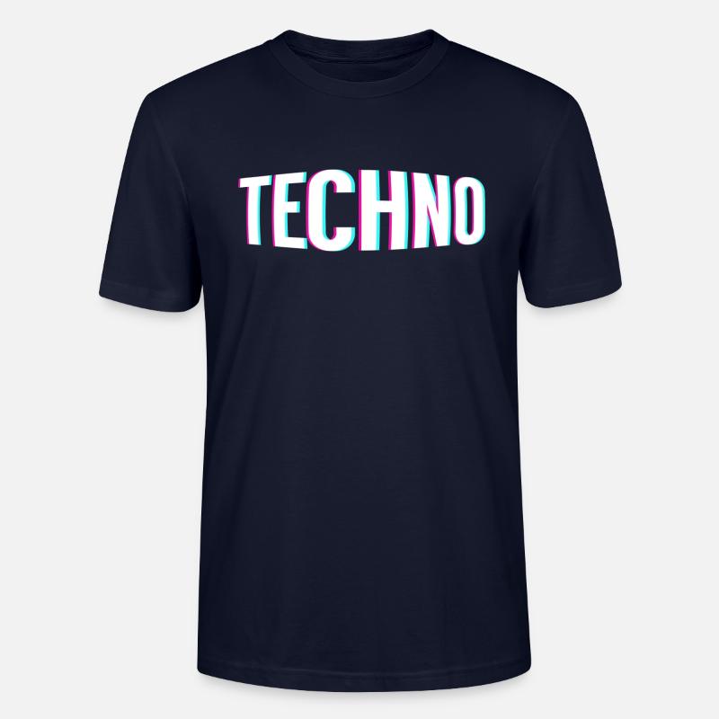 Techno 3D - Stanley/Stella Unisex Bio-T-Shirt CRAFTER - Navy