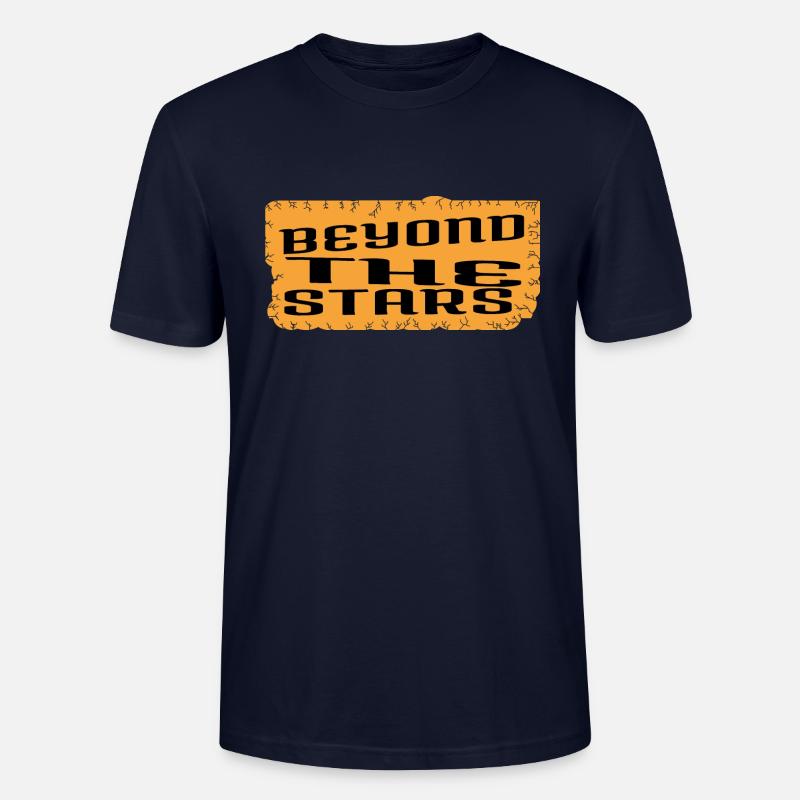 discovering tastes interstellar exploration - Stanley/Stella Unisex Bio-T-Shirt CRAFTER - Navy