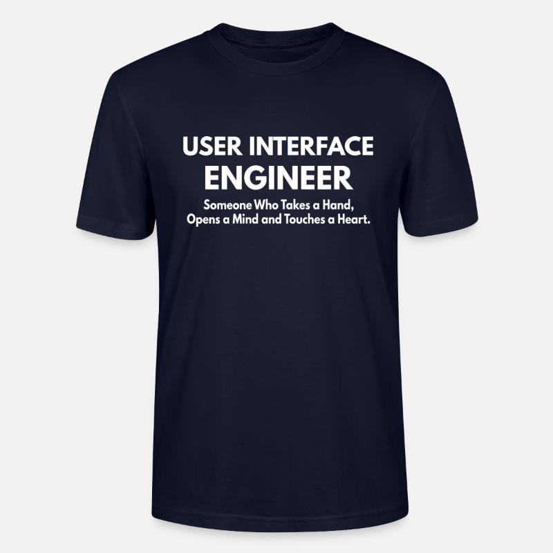 User Interface Engineer - Stanley/Stella CRAFTER Unisex Organic T-Shirt - navy