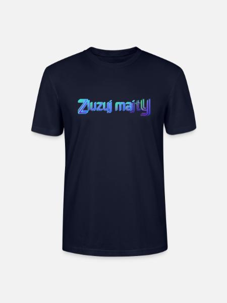 Zluzuj majty - Ekologiczna koszulka typu unisex Stanley/Stella CRAFTER - granatowy