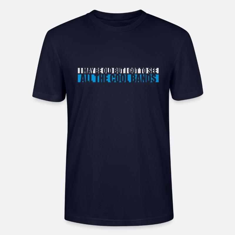 I may be old - Stanley/Stella Unisex Bio-T-Shirt CRAFTER - Navy