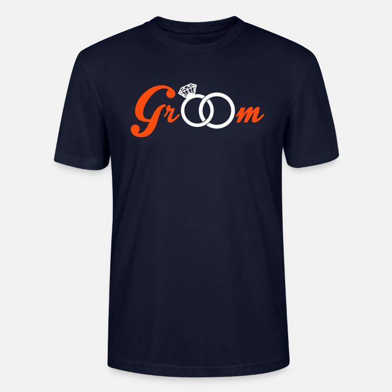 Groom - Stanley/Stella Unisex Bio-T-Shirt CRAFTER - Navy