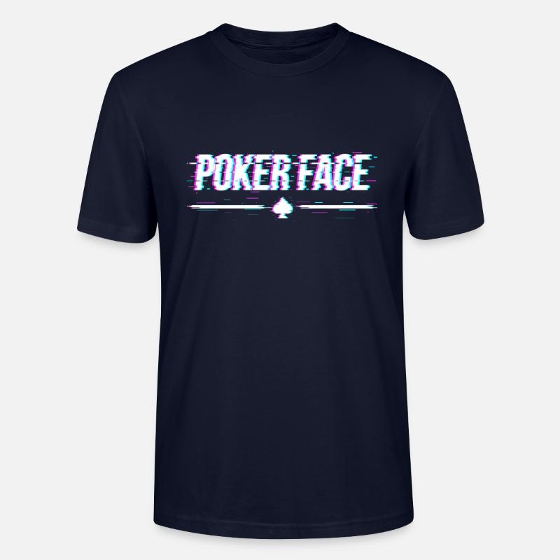 Pokerface - Stanley/Stella Unisex Bio-T-Shirt CRAFTER - Navy
