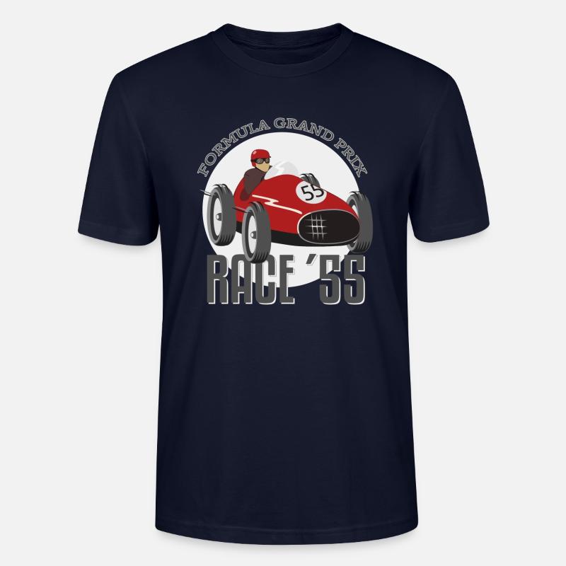 Oldtimer-Renner-Formel - Stanley/Stella Unisex Bio-T-Shirt CRAFTER - Navy