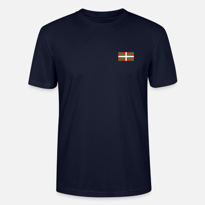 Drapeau Euskadi - T-shirt bio CRAFTER Stanley Stella Unisexe - marine