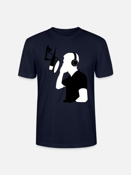 record - T-shirt bio CRAFTER Stanley Stella Unisexe - marine