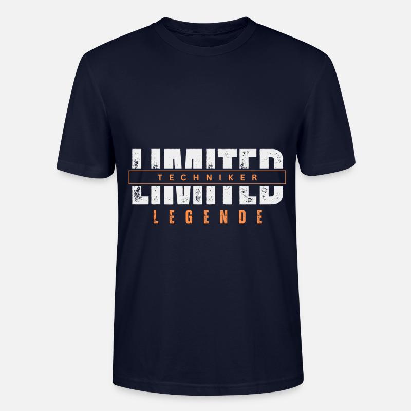 Légende de technicien limitée. - T-shirt bio CRAFTER Stanley Stella Unisexe - marine