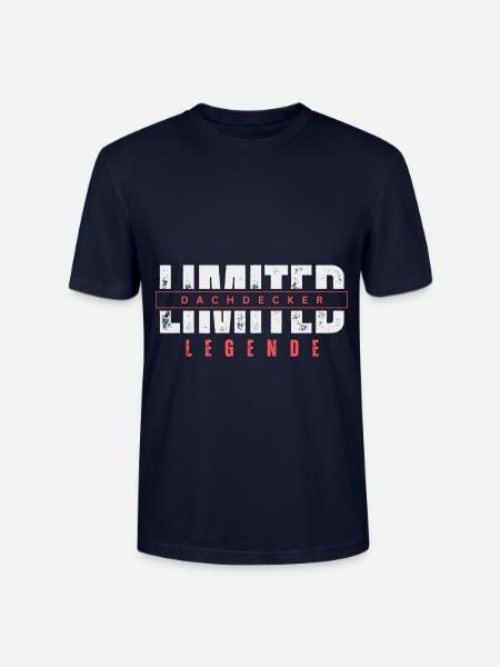 Limited Dachdecker Legende. - Stanley/Stella Unisex Bio-T-Shirt CRAFTER - Navy