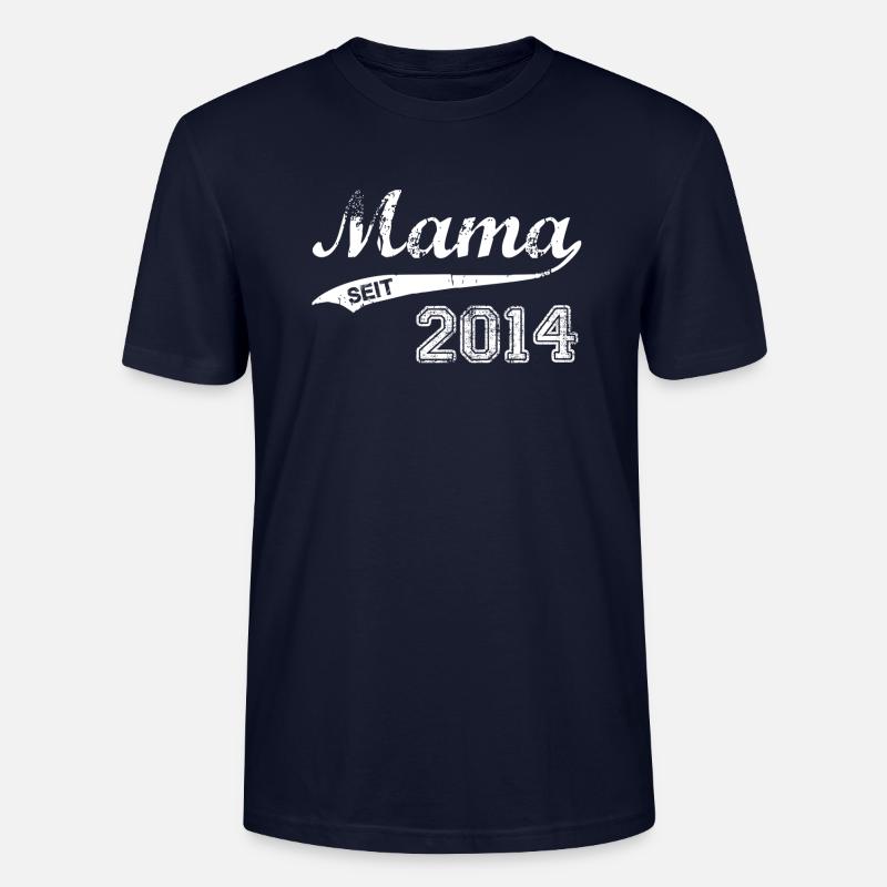Mama 2014 - Stanley/Stella Unisex Bio-T-Shirt CRAFTER - Navy
