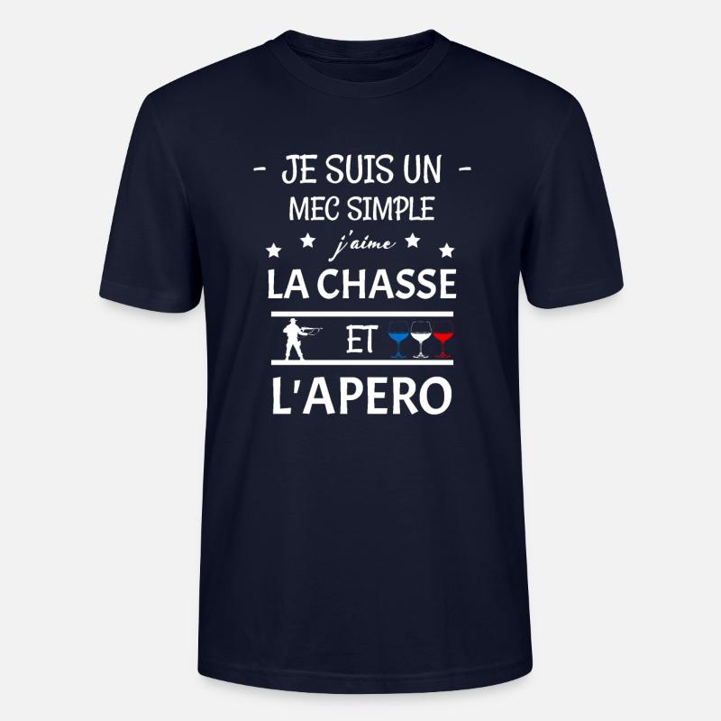 Jagd - Stanley/Stella Unisex Bio-T-Shirt CRAFTER - Navy