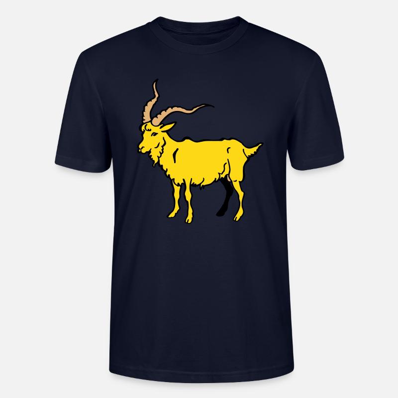 Ziegenbock - Stanley/Stella Unisex Bio-T-Shirt CRAFTER - Navy