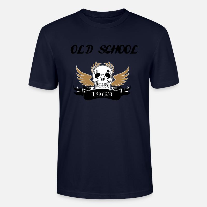 old school1963 - Stanley/Stella Unisex Bio-T-Shirt CRAFTER - Navy