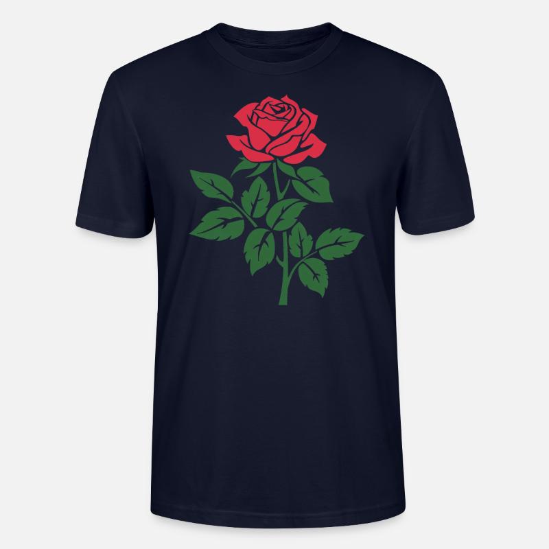 Rose - Stanley/Stella Unisex Bio-T-Shirt CRAFTER - Navy