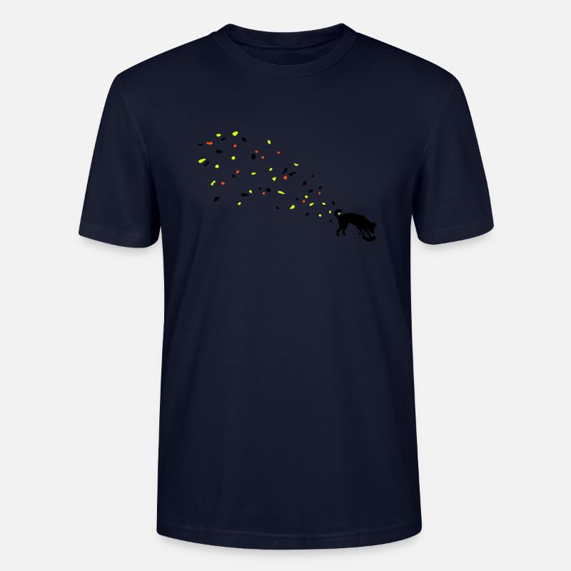 Hund Dreck - Stanley/Stella Unisex Bio-T-Shirt CRAFTER - Navy