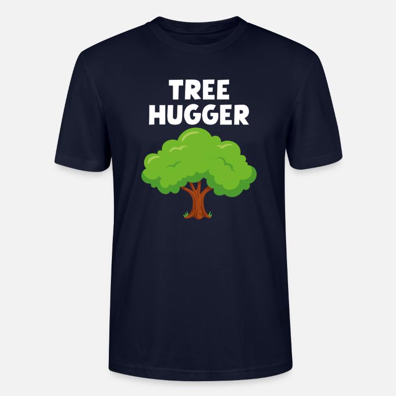 Baum-Umarmer - Stanley/Stella Unisex Bio-T-Shirt CRAFTER - Navy