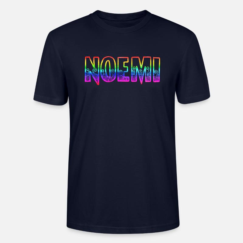 noemi rs regenbogen - Stanley/Stella Unisex Bio-T-Shirt CRAFTER - Navy