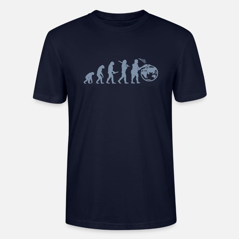 Evolution planete terre monde évolution - T-shirt bio CRAFTER Stanley Stella Unisexe - undefined