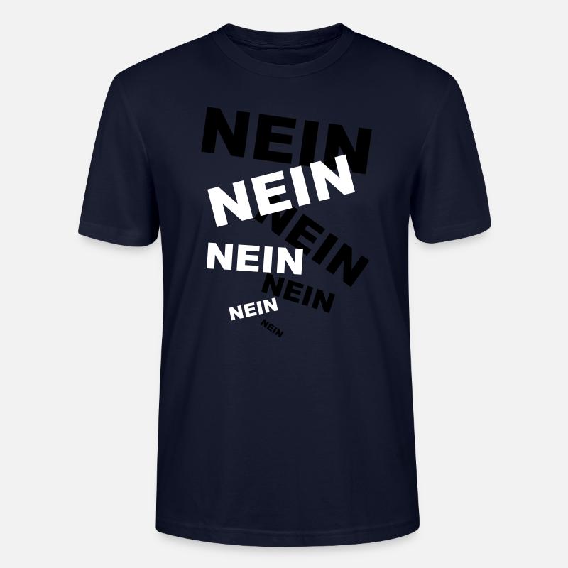 NEIN! - Stanley/Stella Unisex Bio-T-Shirt CRAFTER - Navy