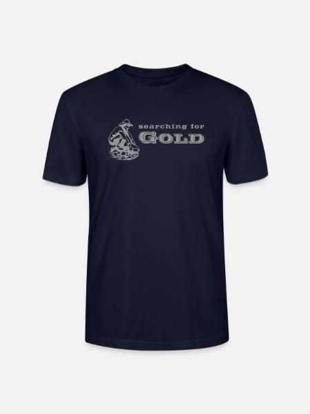 Goldschürfer / gold digger 3 - Stanley/Stella Unisex Bio-T-Shirt CRAFTER - Navy