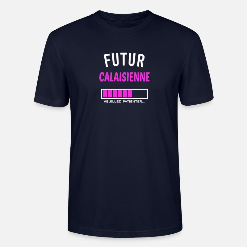 futur Calaisienne - T-shirt bio CRAFTER Stanley Stella Unisexe - marine
