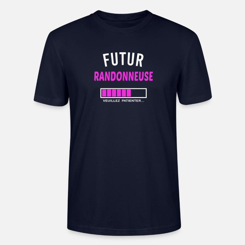 futur randonneuse - T-shirt bio CRAFTER Stanley Stella Unisexe - marine