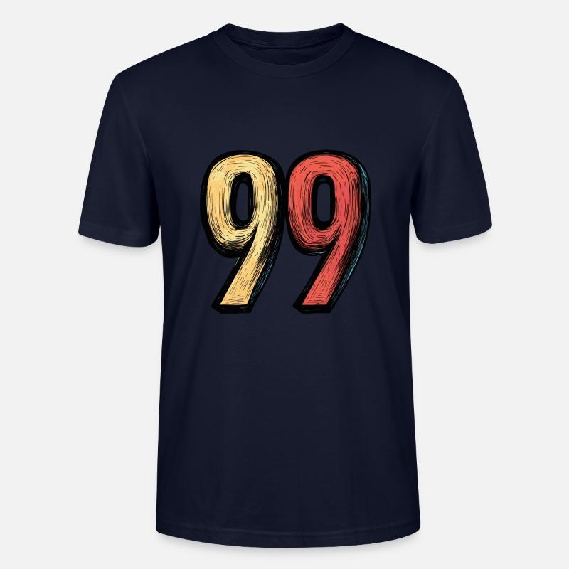 Bande dessinée à 99 chiffres - T-shirt bio CRAFTER Stanley Stella Unisexe - marine