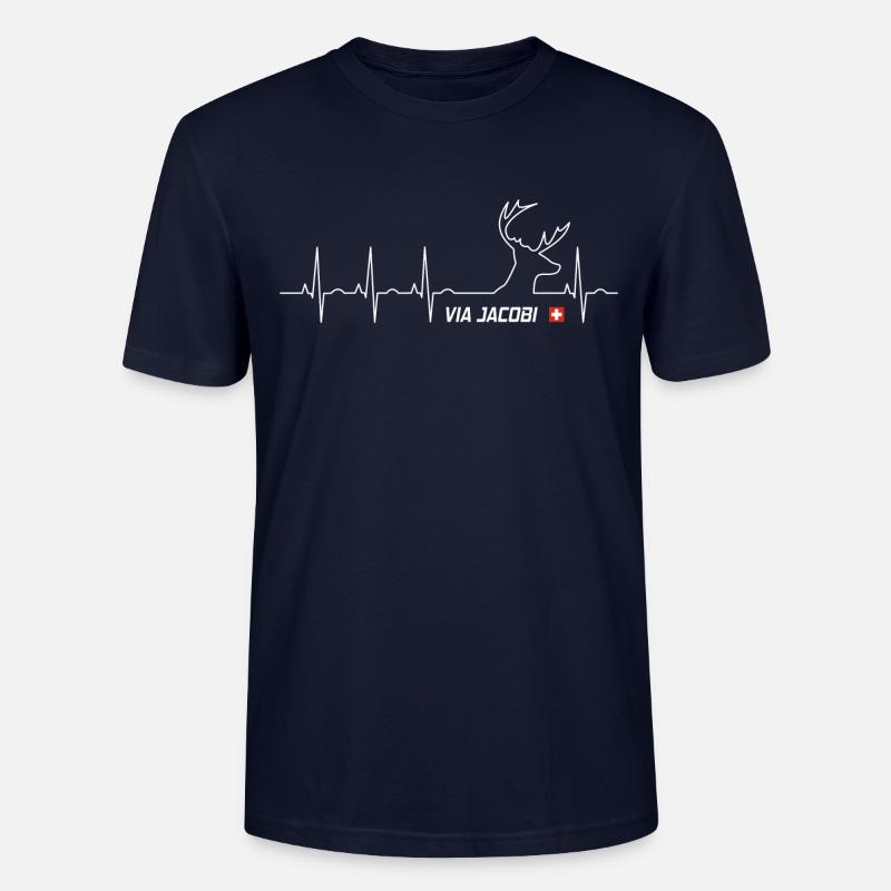 Via Jacobi | ViaJacobi - Stanley/Stella Unisex Bio-T-Shirt CRAFTER - Navy