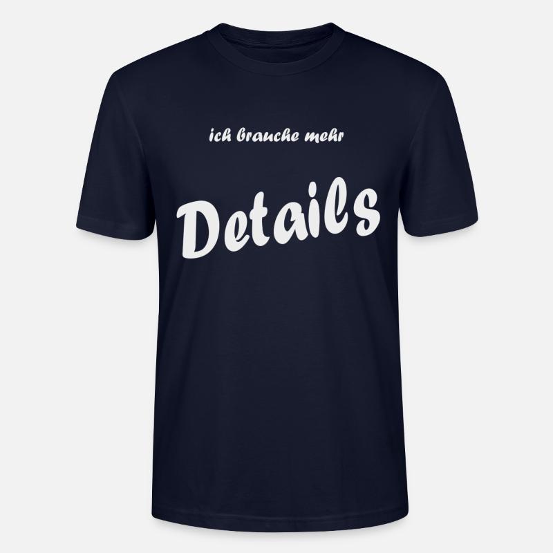 Details Hell - Stanley/Stella Unisex Bio-T-Shirt CRAFTER - Navy