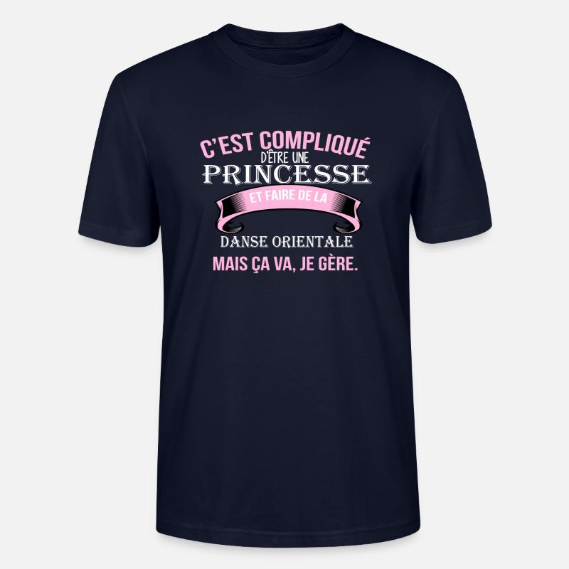 Danse orientale - T-shirt bio CRAFTER Stanley Stella Unisexe - marine