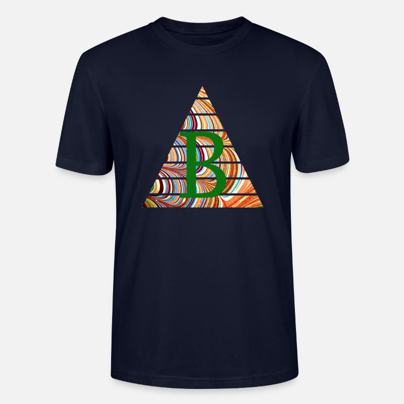 triangle e 56 b - Stanley/Stella CRAFTER Unisex Organic T-Shirt - navy