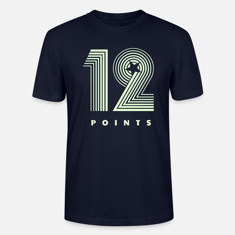 12 Points - Stanley/Stella Unisex Bio-T-Shirt CRAFTER - Navy