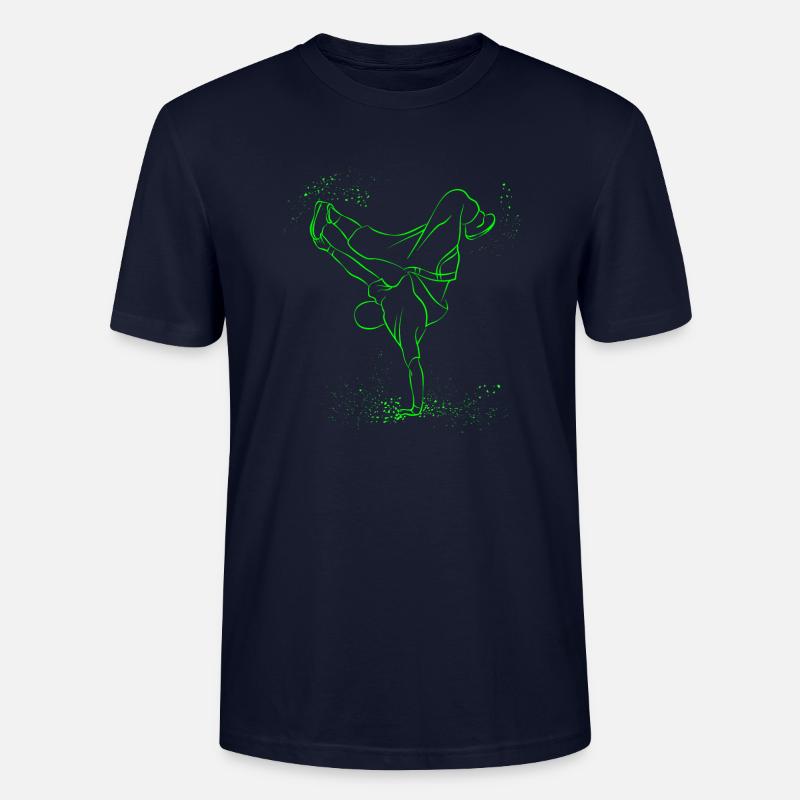 Breakdance - Stanley/Stella Unisex Bio-T-Shirt CRAFTER - Navy