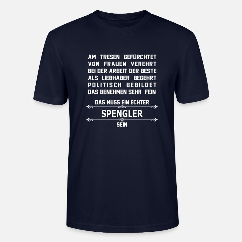 spengler - Stanley/Stella Unisex Bio-T-Shirt CRAFTER - Navy