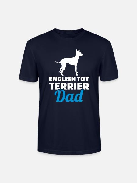 English Toy Terrier - Stanley/Stella Unisex Bio-T-Shirt CRAFTER - Navy
