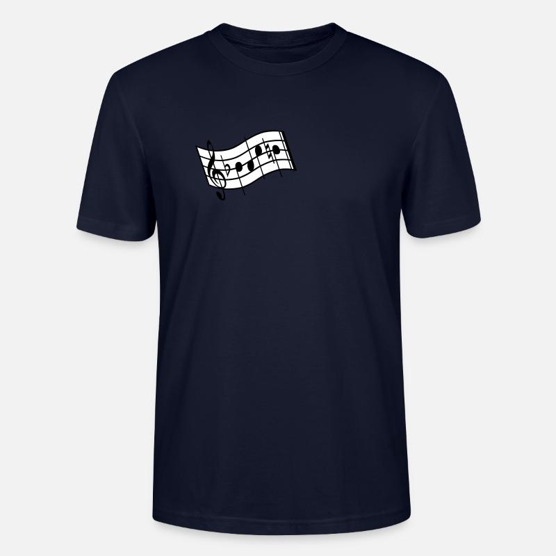 bach - Stanley/Stella Unisex Bio-T-Shirt CRAFTER - Navy