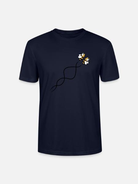 Bees - T-shirt bio CRAFTER Stanley Stella Unisexe - marine