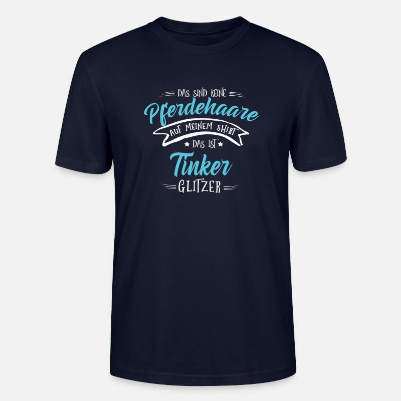 Glitzer Tinker - Stanley/Stella Unisex Bio-T-Shirt CRAFTER - Navy