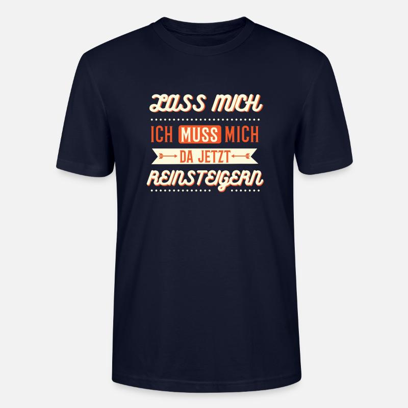 Lass mich - Stanley/Stella Unisex Bio-T-Shirt CRAFTER - Navy