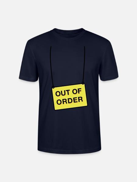 out of order - Stanley/Stella Unisex Bio-T-Shirt CRAFTER - Navy