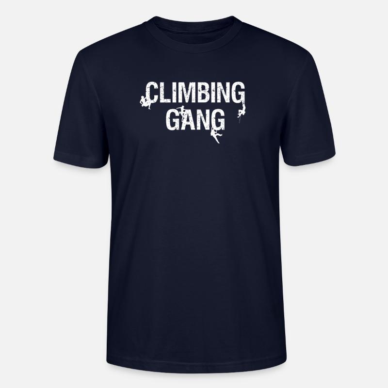 Escalade, escalade, escalade, bloc - T-shirt bio CRAFTER Stanley Stella Unisexe - marine