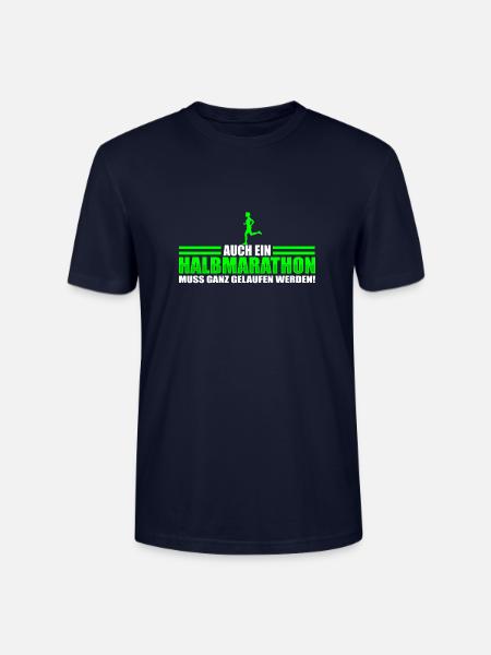 Joggen - Stanley/Stella Unisex Bio-T-Shirt CRAFTER - Navy