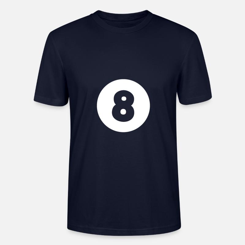 Billard Grossesse - T-shirt bio CRAFTER Stanley Stella Unisexe - marine